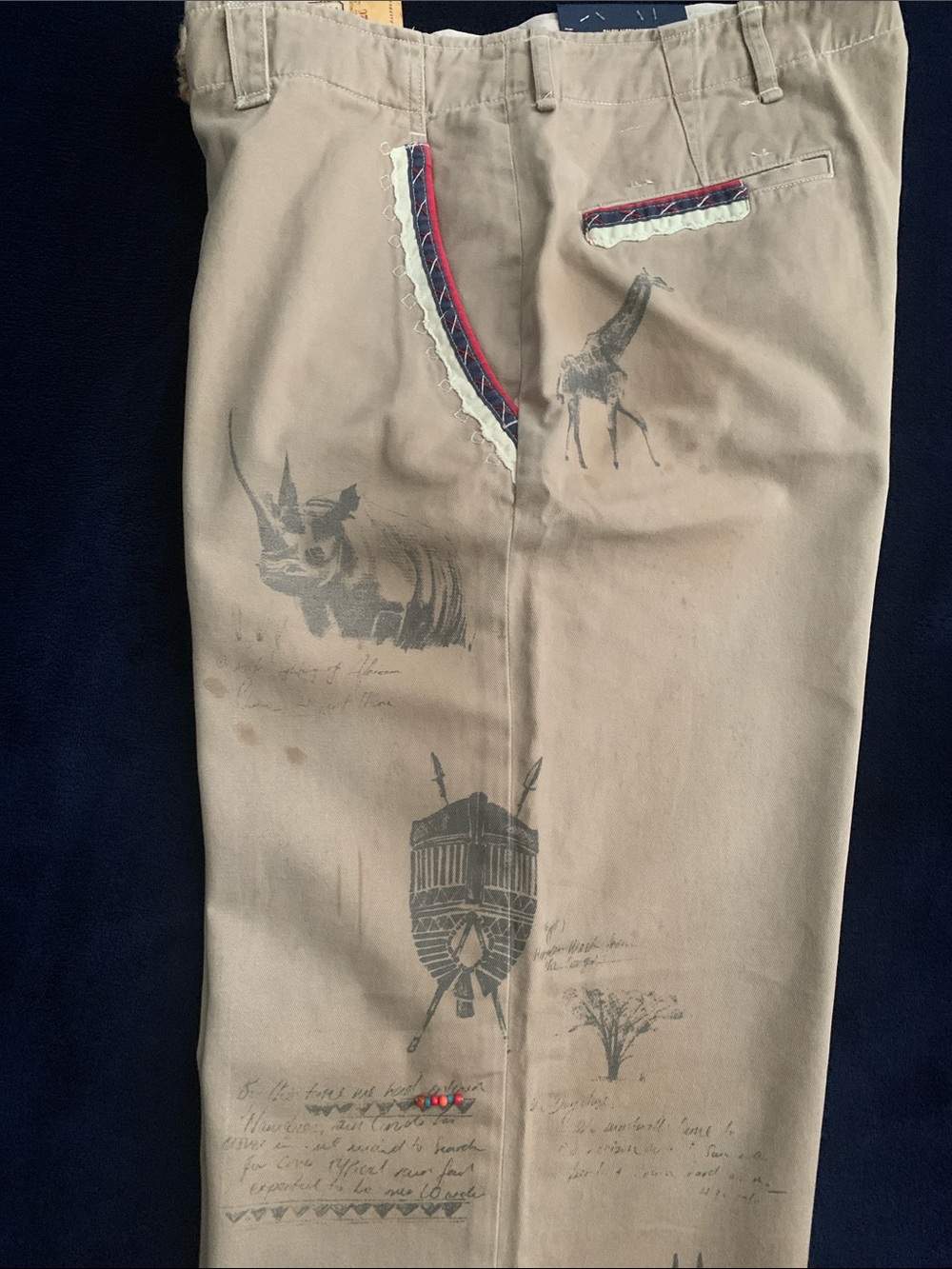 Polo RL Men's Tan Safari Scene Chino - Picture 10 of 13